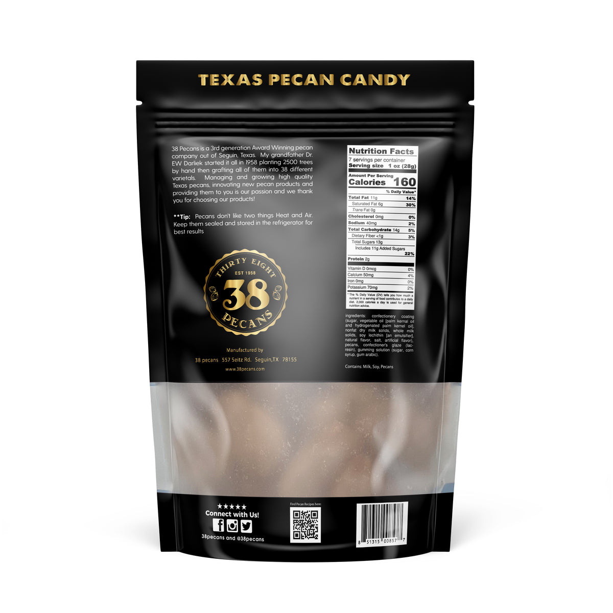 WHITE CHOCOLATE PECANS